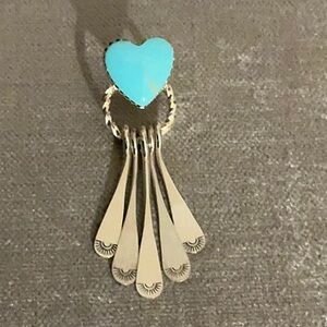 SINGLE Sterling Silver/Turquoise Earring
